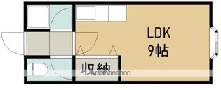 アル白鳥Ⅰ【102号室】の間取り