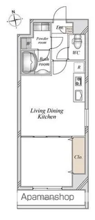 LOC’S YOKOHAMA BAYSIDE【6階】の間取り