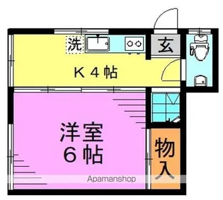 三股荘【2階】の間取り