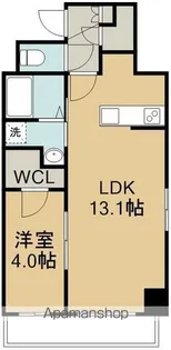 リーフ宮城野【3階】の間取り