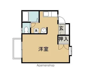 アルフィーハイツ【2階】の間取り