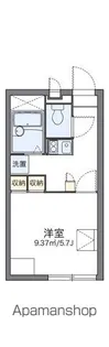 レオパレスベアフルート【210号室】の間取り