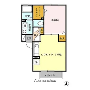 アイ・スリーハイツ【2階】の間取り