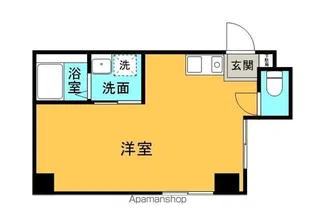 74パークマンション【5階】の間取り