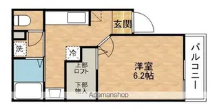 ドリームハイツⅤ号館【101号室】の間取り