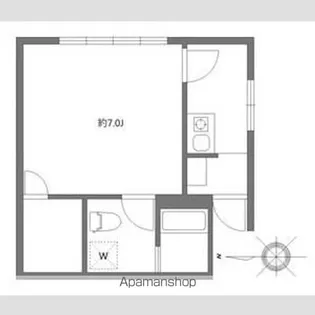ククル新高円寺【2階】の間取り