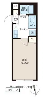 レピュア蓮根レジデンスⅡ【4階】の間取り