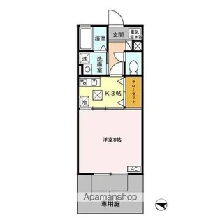 ボナール下沼【1階】の間取り