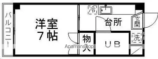 ドウェリング斎藤16【206号室】の間取り