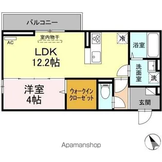 カーサ アリーナ【2階】の間取り