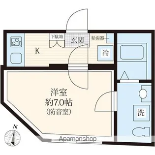 ラシクラス板橋【2階】の間取り
