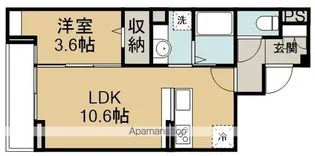 D-RESIDENCE仙波町【2階】の間取り