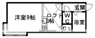 メゾン文京台【204号室】の間取り
