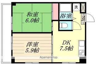 ポートハイム小泉【3階】の間取り
