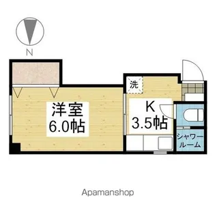 CASA清水町【3階】の間取り