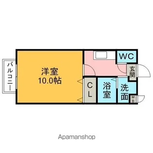 Plandoll(プランドール)【2階】の間取り