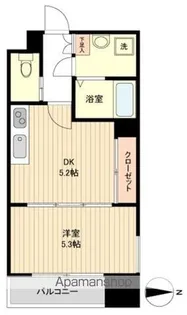LA DOUCEUR片平【2階】の間取り