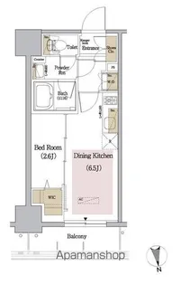アーバネックス新御徒町【5階】の間取り
