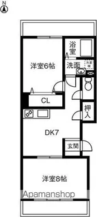 メゾンサーブル【4階】の間取り