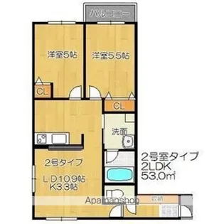 シティレジデンス豊平【1階】の間取り
