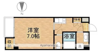 SEMS富田町マンション【3階】の間取り