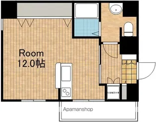 メゾン夕陽ヶ丘(上本町)【602号室】の間取り