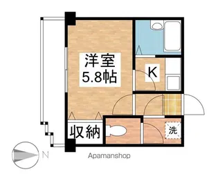 アルカディア【1階】の間取り