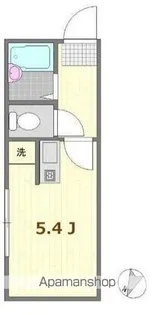 シャンテ篠崎【1階】の間取り