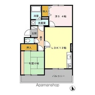 エスポワール東大和【2階】の間取り