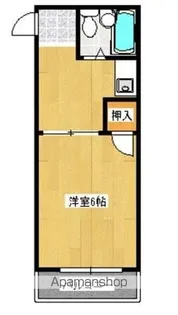 コート築地【2階】の間取り