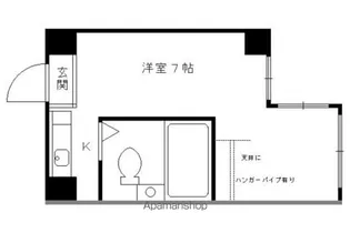 プリズン北村【201号室】の間取り