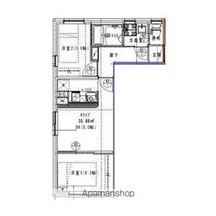 STRADA OJI【2階】の間取り