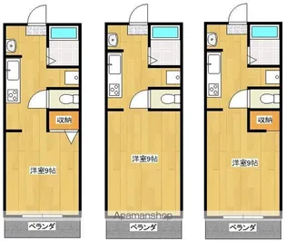 笠野石油ビル【2階】の間取り