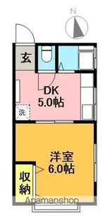 コーポじゅん【202号室】の間取り