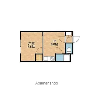 クレドールマンション【406号室】の間取り
