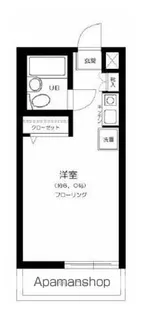 ADX新宿河田町(キーウエスト河田町)【2階】の間取り