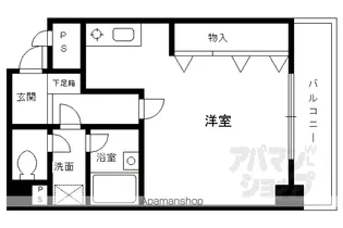 インペリアル御池【204号室】の間取り