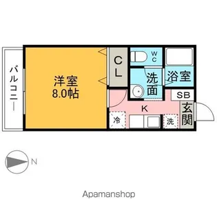 AMBITIOUS(アンビシャス)【1階】の間取り