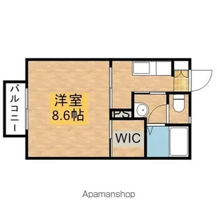 FLAT T&K【202号室】の間取り