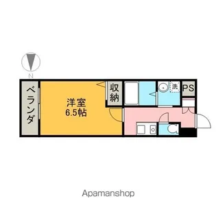 グリーンハイツ白川【2階】の間取り