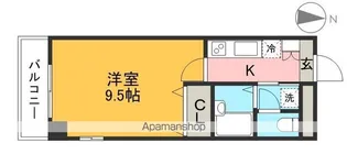 エポカ大川筋【4階】の間取り