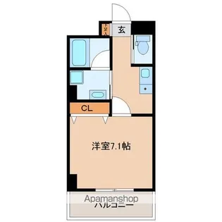 LUNA長町駅前【10階】の間取り