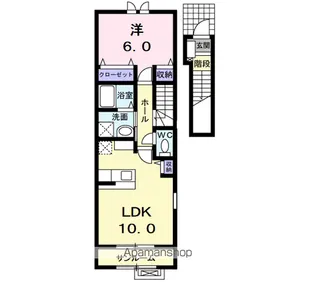 グランベル.ドゥ【2階】の間取り