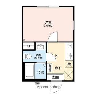 Venus Lagoon三枚町【1階】の間取り
