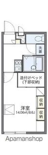 レオパレスボヌール【2階】の間取り