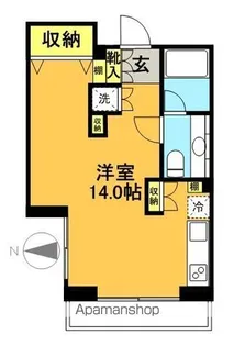東京都杉並区大宮2丁目【マンション】の間取り