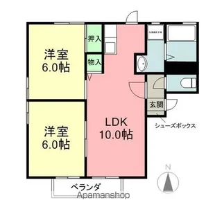 エスペランサⅠ【1階】の間取り