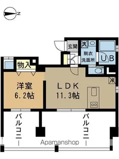 プロシード金山【14階】の間取り