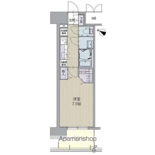 パルティール笠寺【5階】の間取り