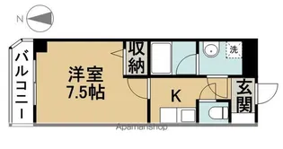サンライズマンション12【3階】の間取り